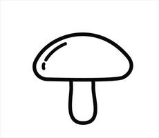 mushroom icon vector logo design illustration