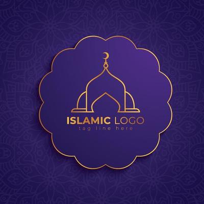 Creative Simple Islamic Eid And Ramadan Business Logo Design