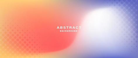 Colorful abstract gradient backgroun vector