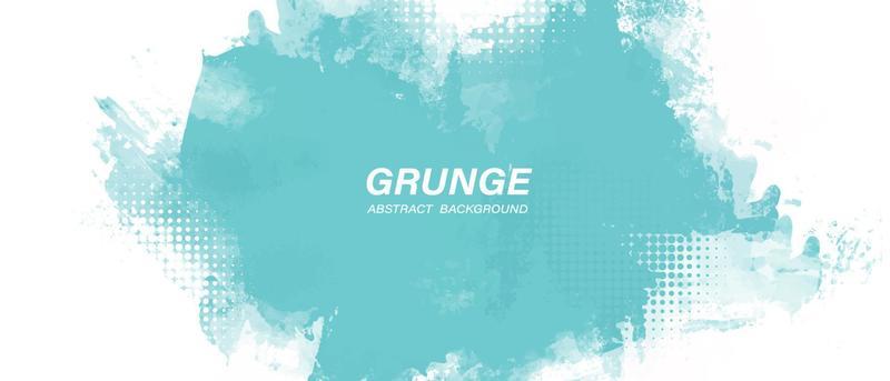 Blue abstract grunge background with halftone style.