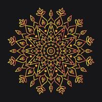 New Mandala flowers Coloring Pages new design vector