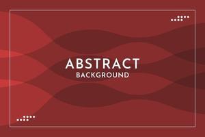 Abstract Wavy With Red Background vector