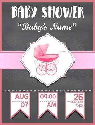 Baby shower invitation card