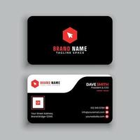 Business Card Design Template vector