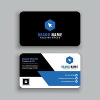 Business Card Design Template vector