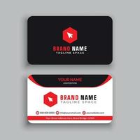 Business Card Design Template vector