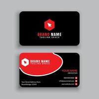 Business Card Design Template vector