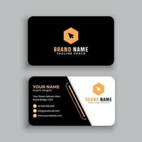 Business Card Design Template vector