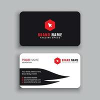 Business Card Design Template vector