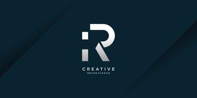 Letter logo with initial R, with modern bold concept Premium Vector part 2