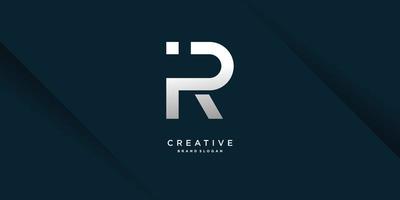 Letter logo with initial R, with modern bold concept Premium Vector part 7