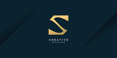 Letter Z logo with creative unique golden concept for initial or company Part 8 vector