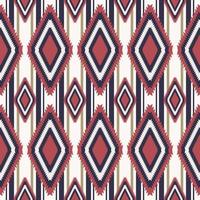 Contemporary color aztec geometric rhombus shape with line stripes seamless pattern background. Use for fabric, textile, interior decoration elements, wrapping. vector