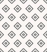 Geometric modern black and white cream color square shape seamless pattern background. Use for fabric, textile, cover, interior decoration elements, wrapping. vector