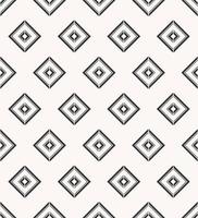 Geometric modern black and white cream color square shape seamless pattern background. Use for fabric, textile, cover, interior decoration elements, wrapping. vector