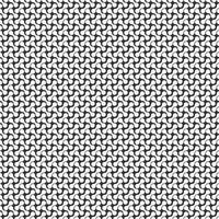 Small modern white cream metaball geometric seamless pattern on black background. vector