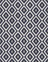 Modern blue grey color ikat diamond grid geometric shape seamless pattern background. Use for fabric, textile, cover, decoration elements, wrapping. vector