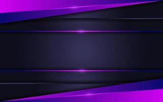 Modern futuristic on layer purple with dark navy background vector