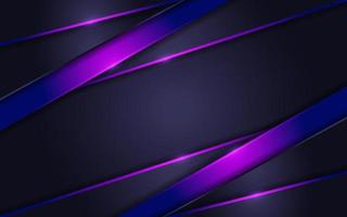 Modern futuristic on layer purple with dark navy background vector