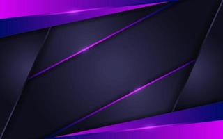 Modern futuristic on layer purple with dark navy background vector