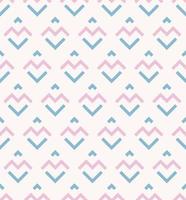 Abstract modern small square geometric shape from line pattern with blue pink feminine color seamless background. Use for fabric, textile, cover, decoration elements, wrapping. vector