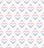 Abstract modern small square geometric shape from line pattern with blue pink feminine color seamless background. Use for fabric, textile, cover, decoration elements, wrapping. vector