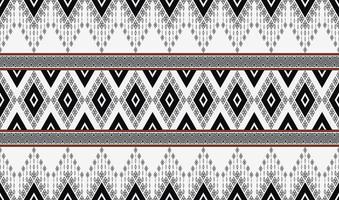 Ikat geometric shape seamless pattern with texture background. Use for fabric, textile, decoration elements. vector