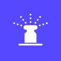 water sprinkler, irrigation icon for web vector