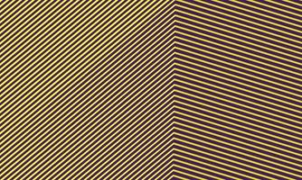 Abstract close up geometric perspective building box corner from lines shape pattern with modern yellow-purple color background, minimal vibrant trendy architecture concept. vector