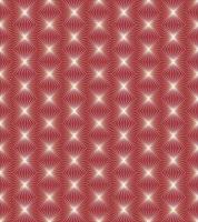 Abstract red and golden color geometric diamond from lines shape seamless asia oriental pattern background. Use for fabric, textile, cover, decoration elements, wrapping. vector