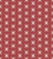 Abstract red and golden color geometric diamond from lines shape seamless asia oriental pattern background. Use for fabric, textile, cover, decoration elements, wrapping. vector