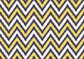 Modern ikat zig zag or chevron line geometric shape with yellow gold and purple border color seamless pattern background. Use for fabric, textile, interior decoration elements, wrapping. vector