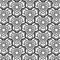 ornamental abstract geometric seamless pattern with square shaped holes vector