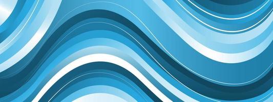 fondo azul dinámico mínimo, fondo de ondas digitales creativas abstractas, vector de concepto de página de inicio moderno. ondas suaves abstractas y brillantes para folleto, sitio web, diseño de volante, banner.