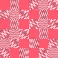 Modern PINK color of geometric texture templates design vector