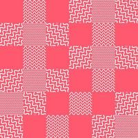 Modern PINK color of geometric texture templates design vector