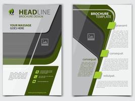 Creative Business brochure template is help you to promote your business with marvellous design. vector