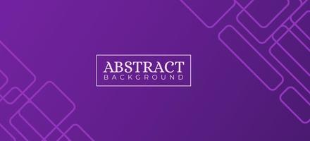 Trendy abstract geometric with purple color of the random rectangular shape on black background suitable for web banner, invitation, greeting card, business card vector