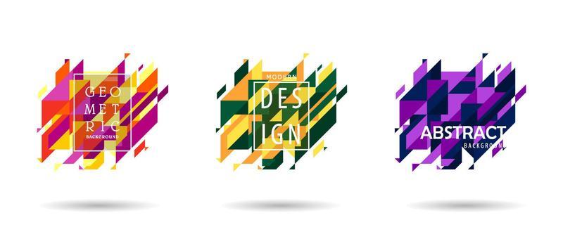 Modern Geometric Diagonal Abstract Background. Brochure, Poster, Web, and Flyer Design Elements
