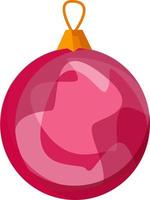 rosa navidad, bola de cristal. invierno. decoración. decoración.