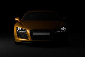 Audi r8 car 3d render image photo