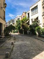 un paseo por el centro de la ciudad de paris foto