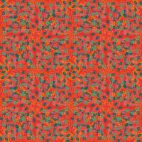 Cute abstract seamless pattern with messy hand drawn geometric shapes. Tile or mosaic pattern. vector