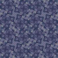 Cute abstract seamless pattern with messy hand drawn geometric shapes. Tile or mosaic pattern. vector