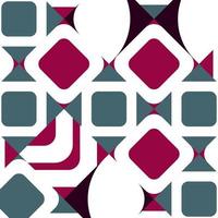 diseño de patrón geométrico abstracto diseño de plantilla de ilustración de arte computacional generativo y diseño de papel tapiz minimalista geométrico vector