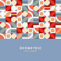 geometric abstract background style with text eps10 vector