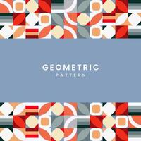 Modern geometrical abstract background style and geometric shapes designwith geometrical elements composition. with pink, grey, blue, red. used geometrical pattern, wallpaper, textiles. vector
