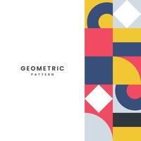 Geometric pattern and abstract Texture design with Text. yellow, white, dark blue shapes and colorful palette. and texture and pattern composition for wallpaper design, textile Vector, illustration vector