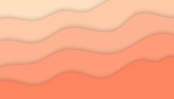 Fondo de onda abstracto con color pastel vector