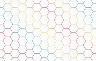 modern minimal elegant hexagon background vector